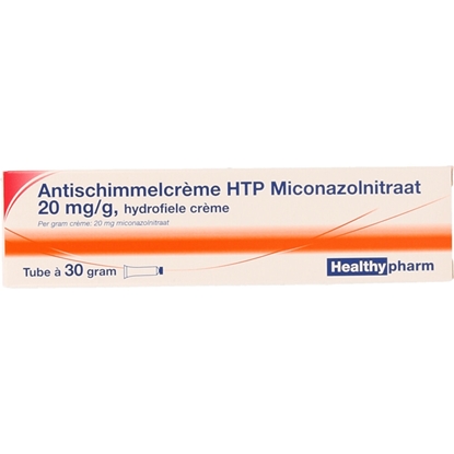 HEALTHYPHARM MICONAZOLNITRAAT ANTISCHIMMELCREME 30GR
